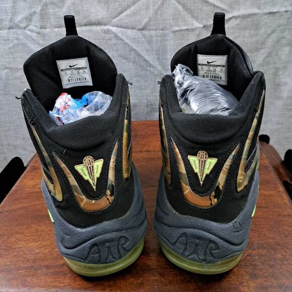 %Nike Air Pippen Camoflague Black/Flash Lime-Anthracite Size 12 / A 33 main image 13